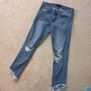 Flying monkey fringe jeans